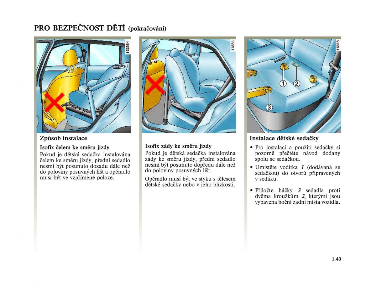 Renault Laguna II 2 navod k obsludze / page 51