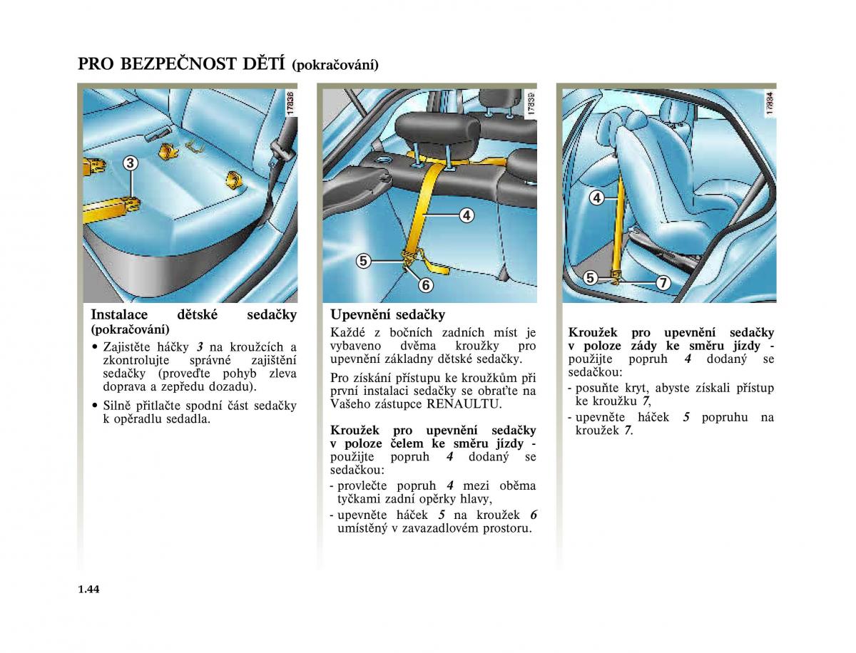 Renault Laguna II 2 navod k obsludze / page 52