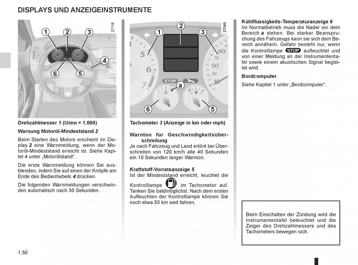 Renault Laguna III 3 Handbuch / page 56