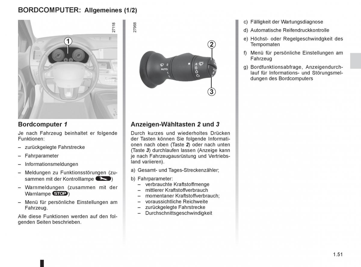 Renault Laguna III 3 Handbuch / page 57