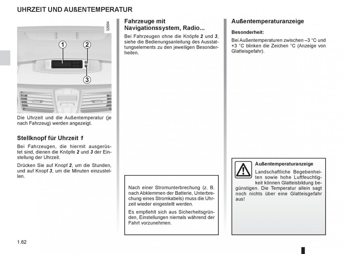 Renault Laguna III 3 Handbuch / page 68