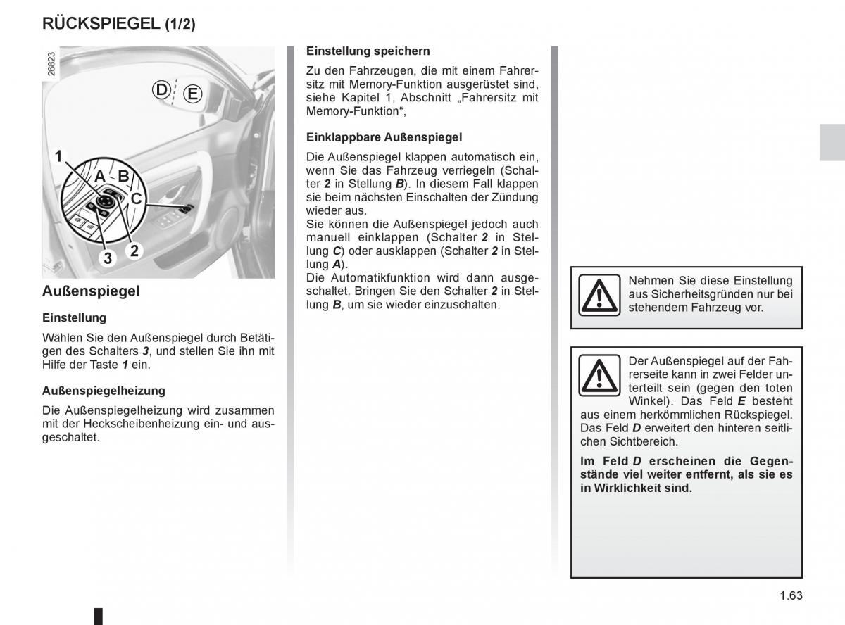 Renault Laguna III 3 Handbuch / page 69