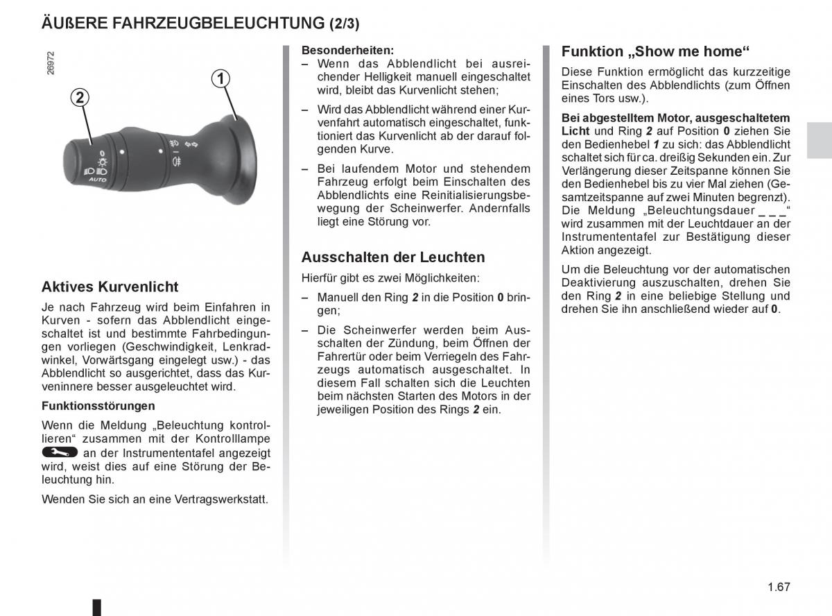 Renault Laguna III 3 Handbuch / page 73