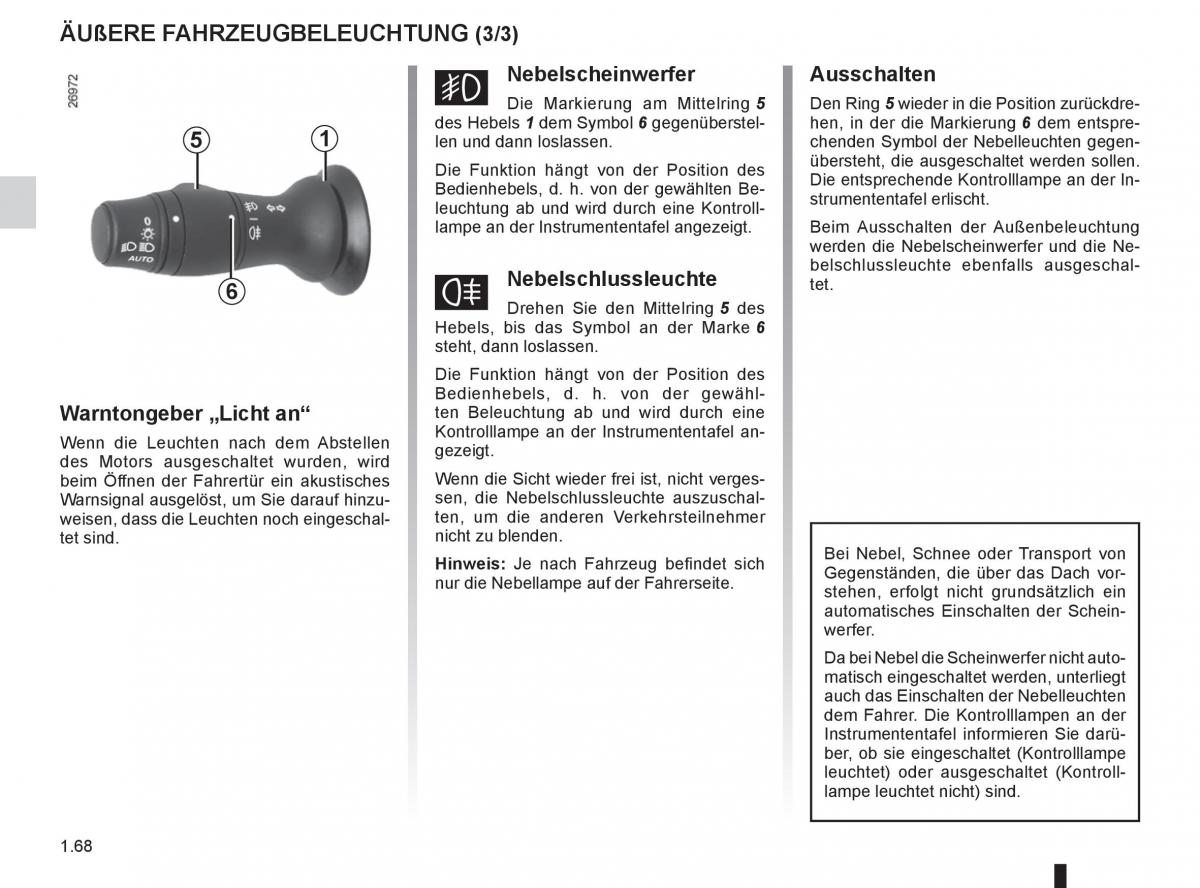 Renault Laguna III 3 Handbuch / page 74