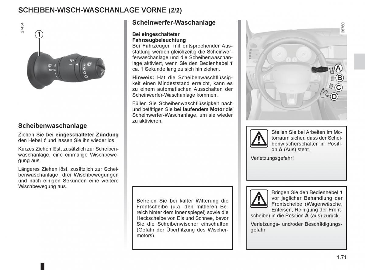 Renault Laguna III 3 Handbuch / page 77