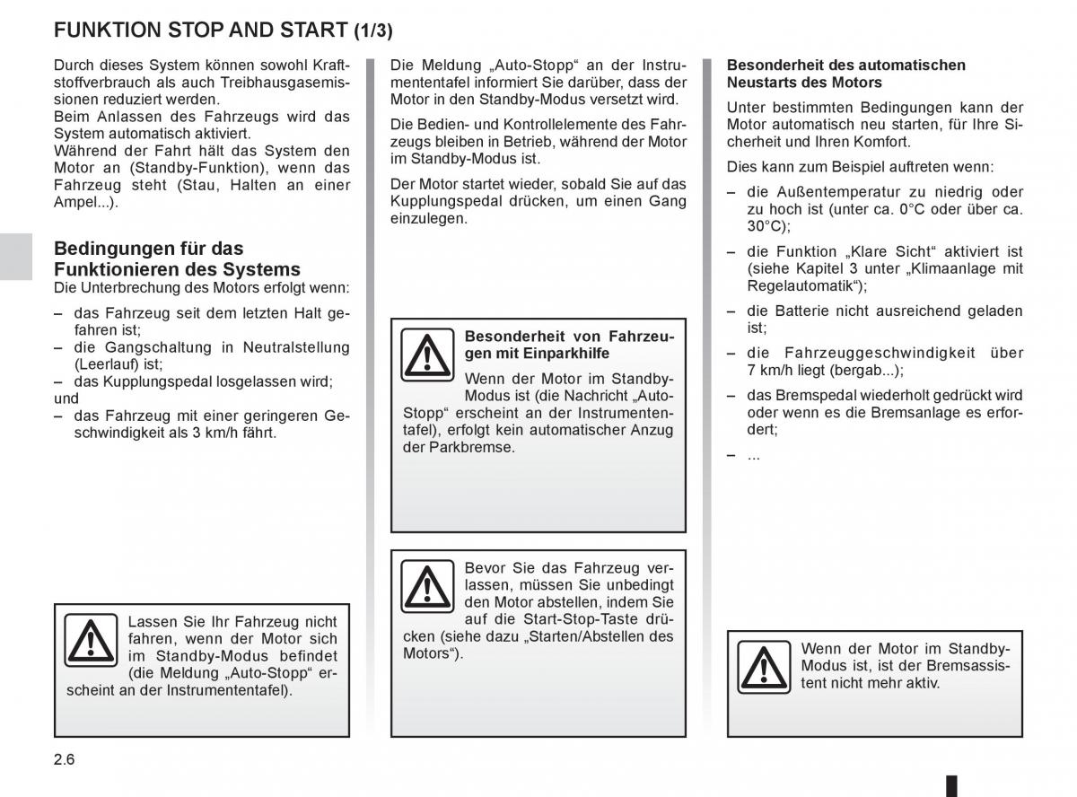 Renault Laguna III 3 Handbuch / page 88