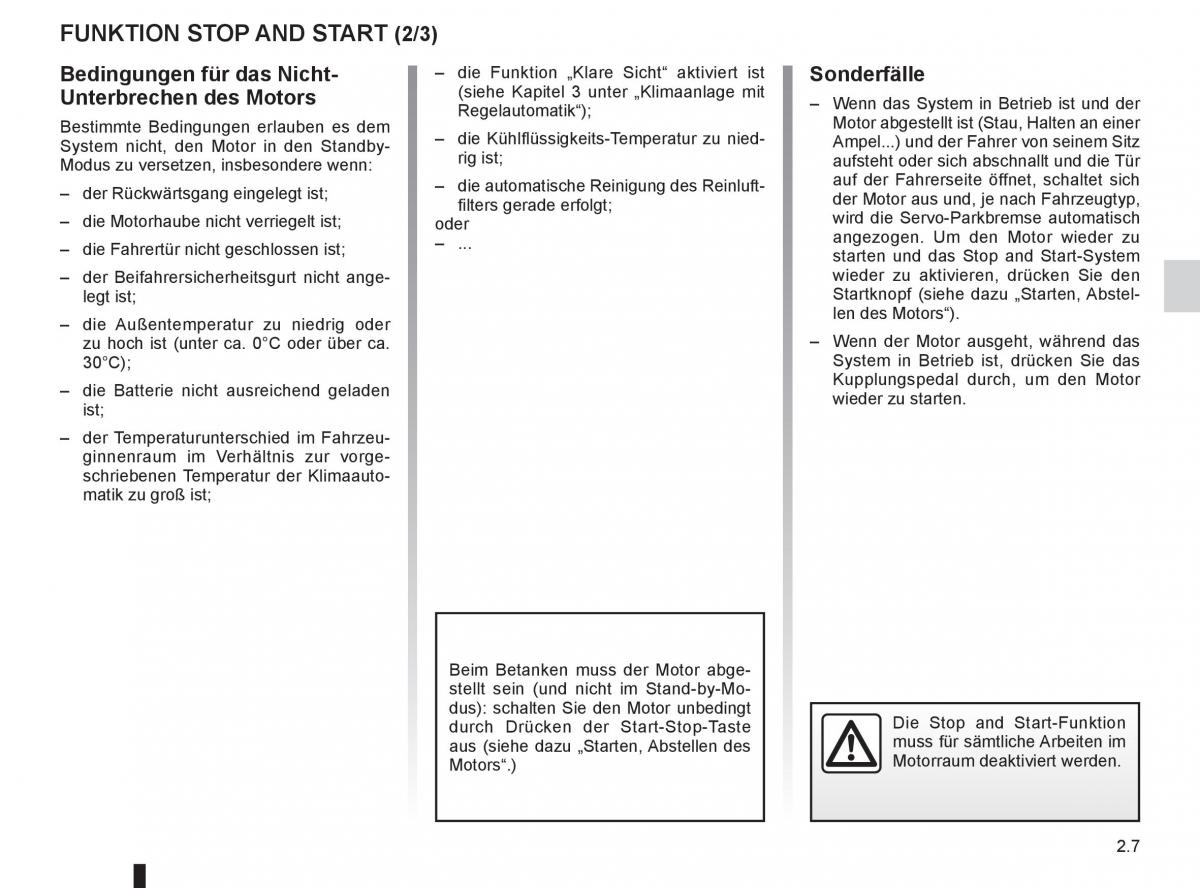 Renault Laguna III 3 Handbuch / page 89