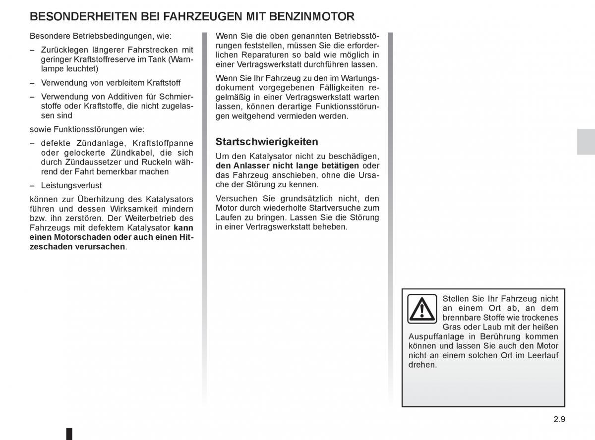 Renault Laguna III 3 Handbuch / page 91