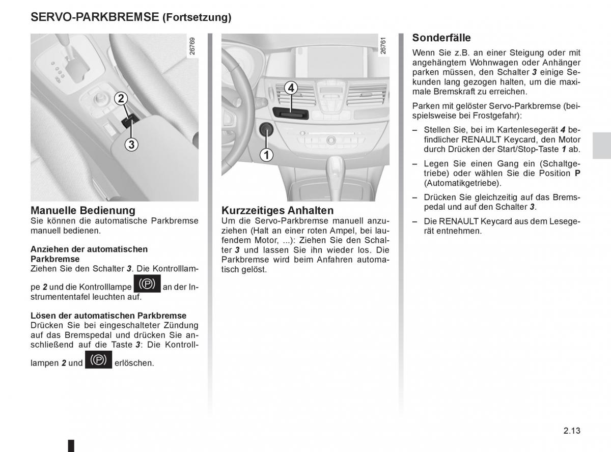 Renault Laguna III 3 Handbuch / page 95