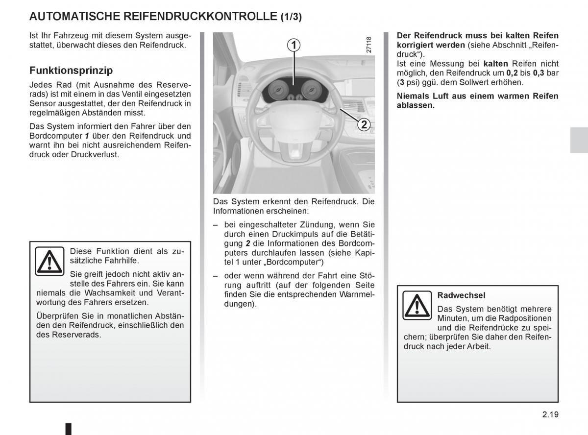 Renault Laguna III 3 Handbuch / page 101