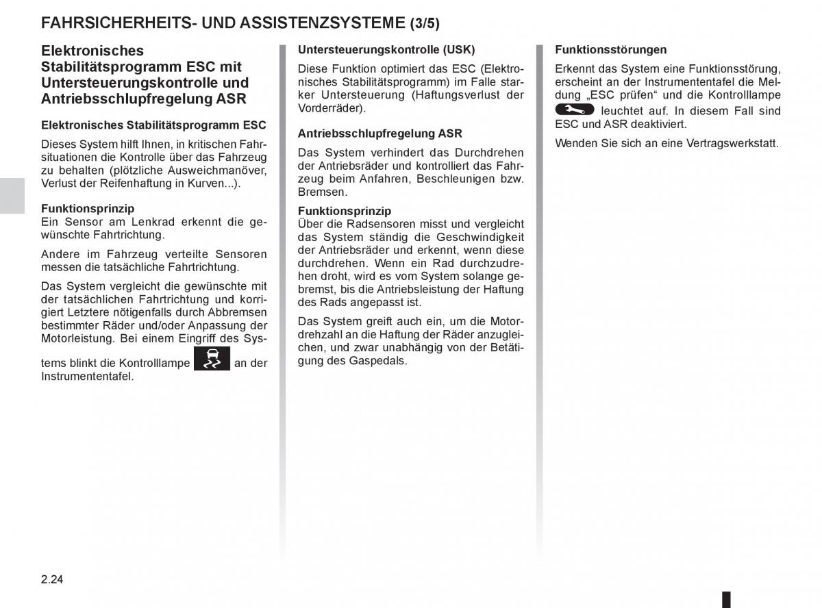 Renault Laguna III 3 Handbuch / page 106