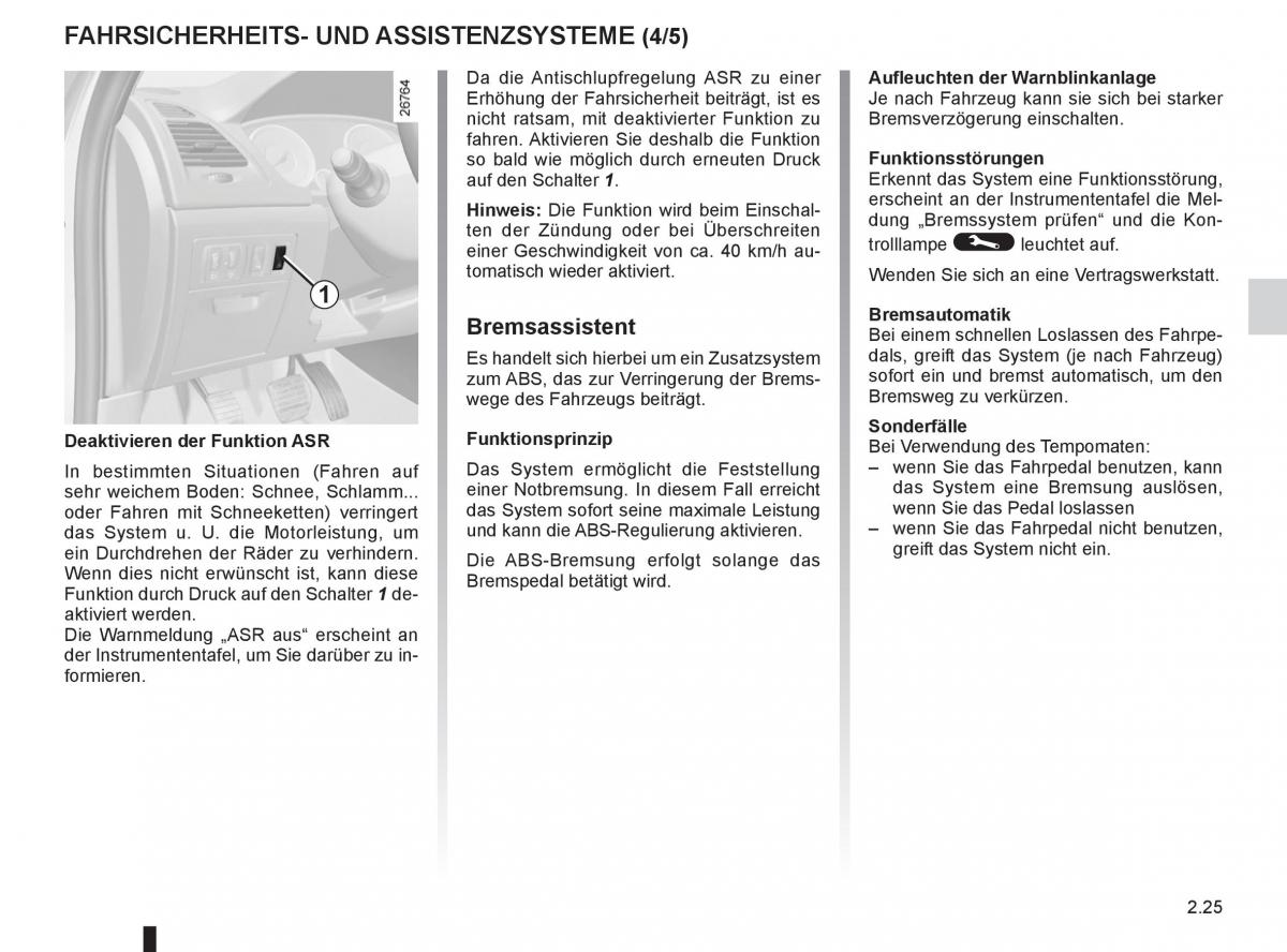 Renault Laguna III 3 Handbuch / page 107