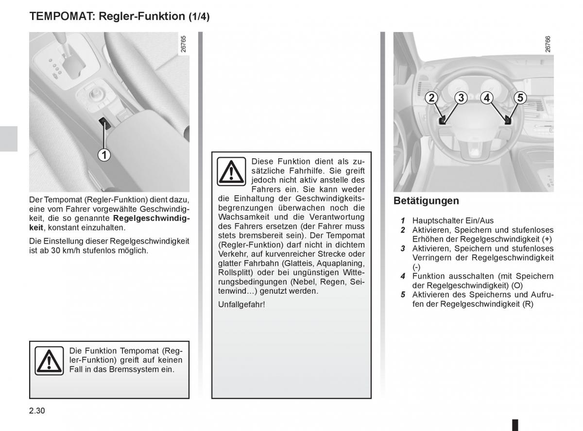 Renault Laguna III 3 Handbuch / page 112