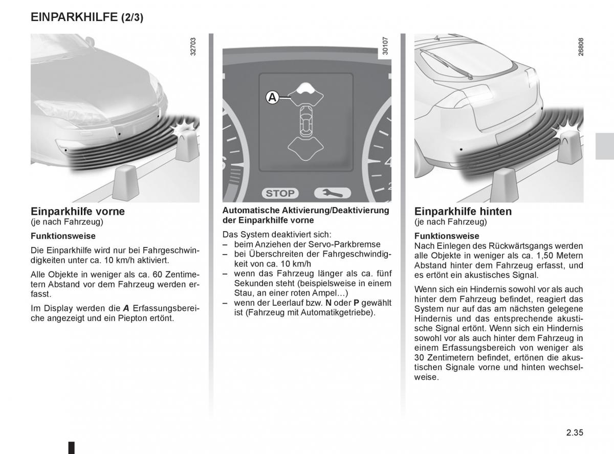 Renault Laguna III 3 Handbuch / page 117