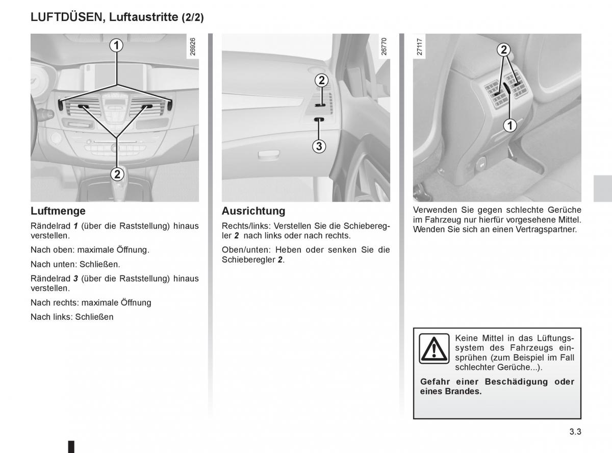 Renault Laguna III 3 Handbuch / page 125