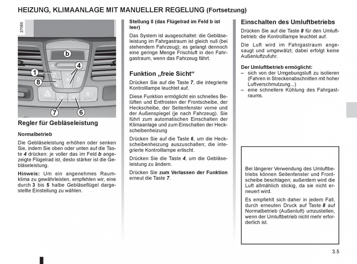 Renault Laguna III 3 Handbuch / page 127