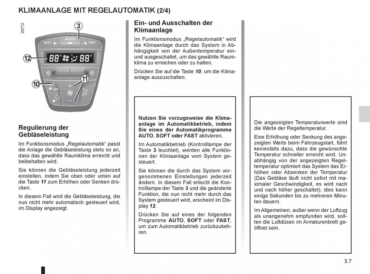 Renault Laguna III 3 Handbuch / page 129