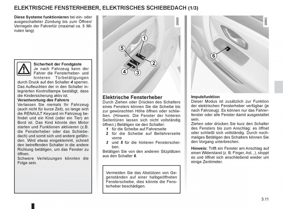 Renault Laguna III 3 Handbuch / page 133