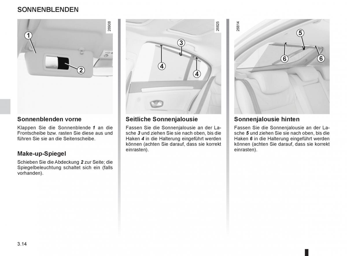 Renault Laguna III 3 Handbuch / page 136