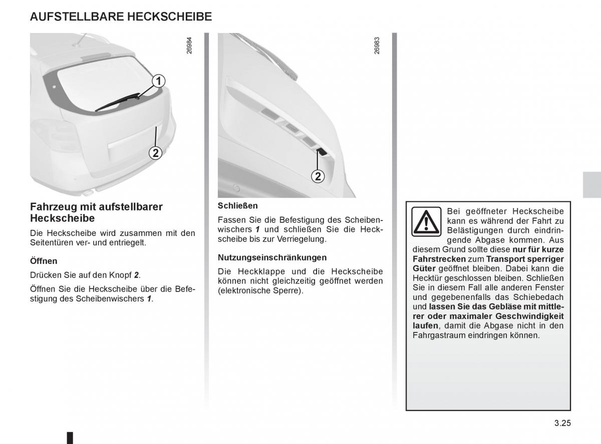 Renault Laguna III 3 Handbuch / page 147