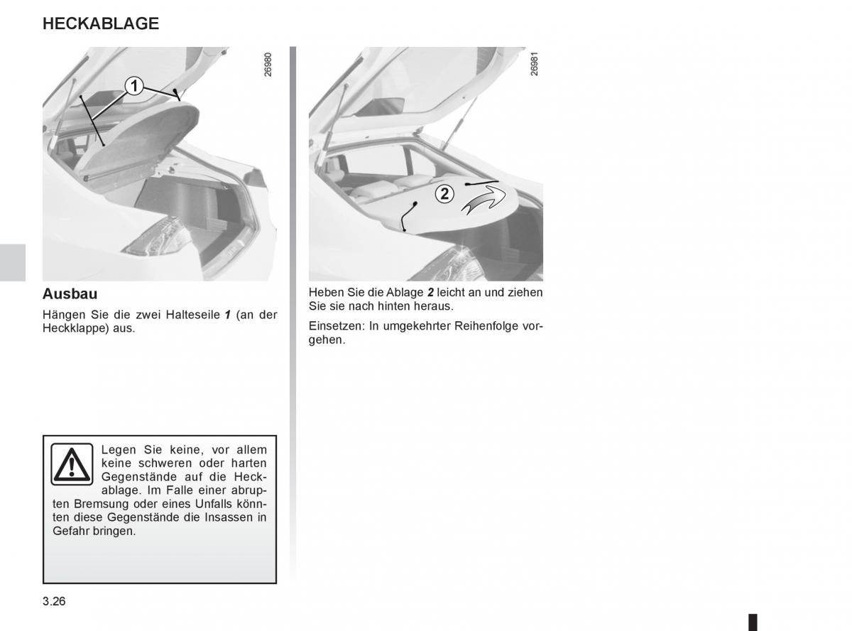 Renault Laguna III 3 Handbuch / page 148