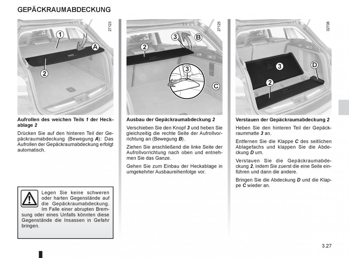 Renault Laguna III 3 Handbuch / page 149