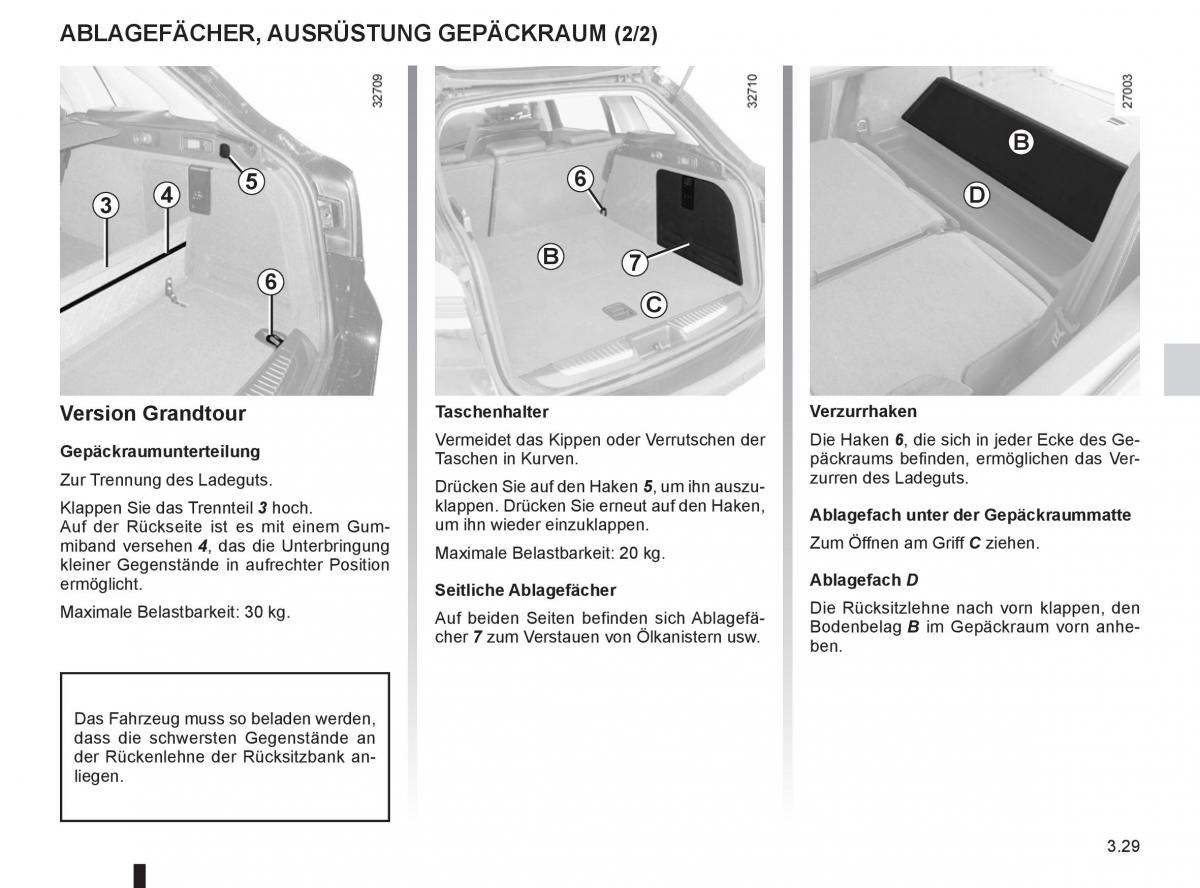 Renault Laguna III 3 Handbuch / page 151