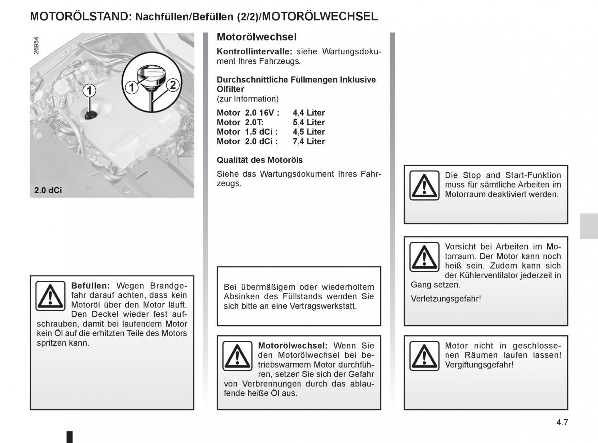 Renault Laguna III 3 Handbuch / page 165