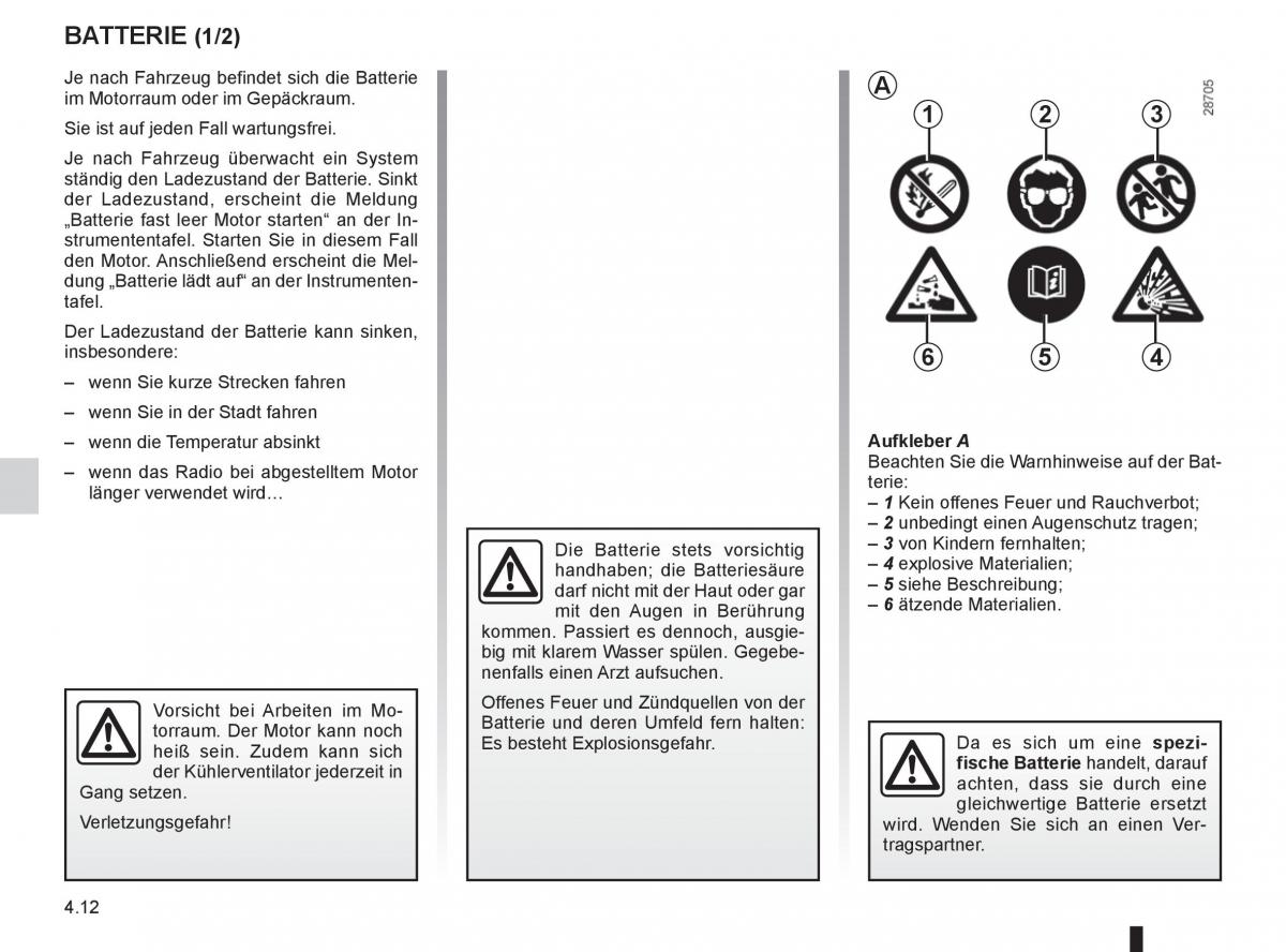 Renault Laguna III 3 Handbuch / page 170