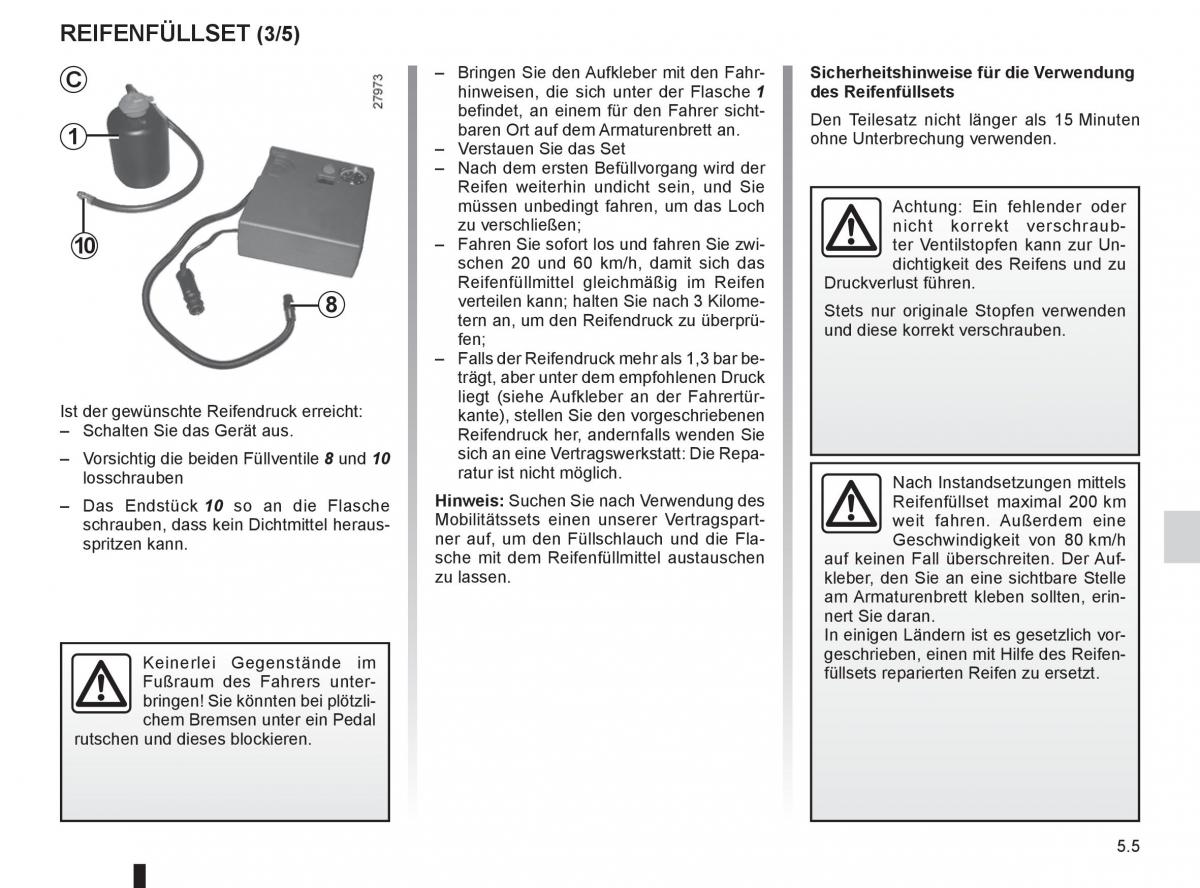 Renault Laguna III 3 Handbuch / page 181