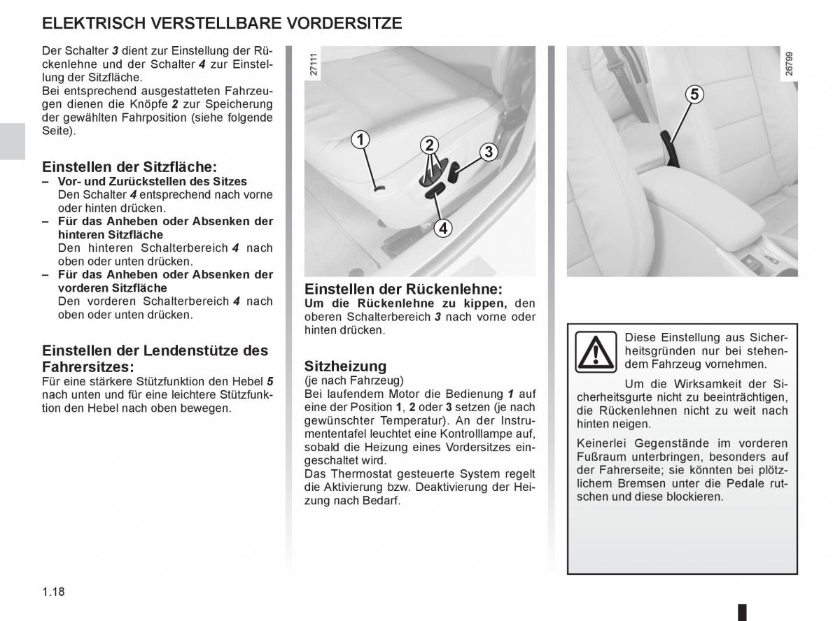 Renault Laguna III 3 Handbuch / page 24