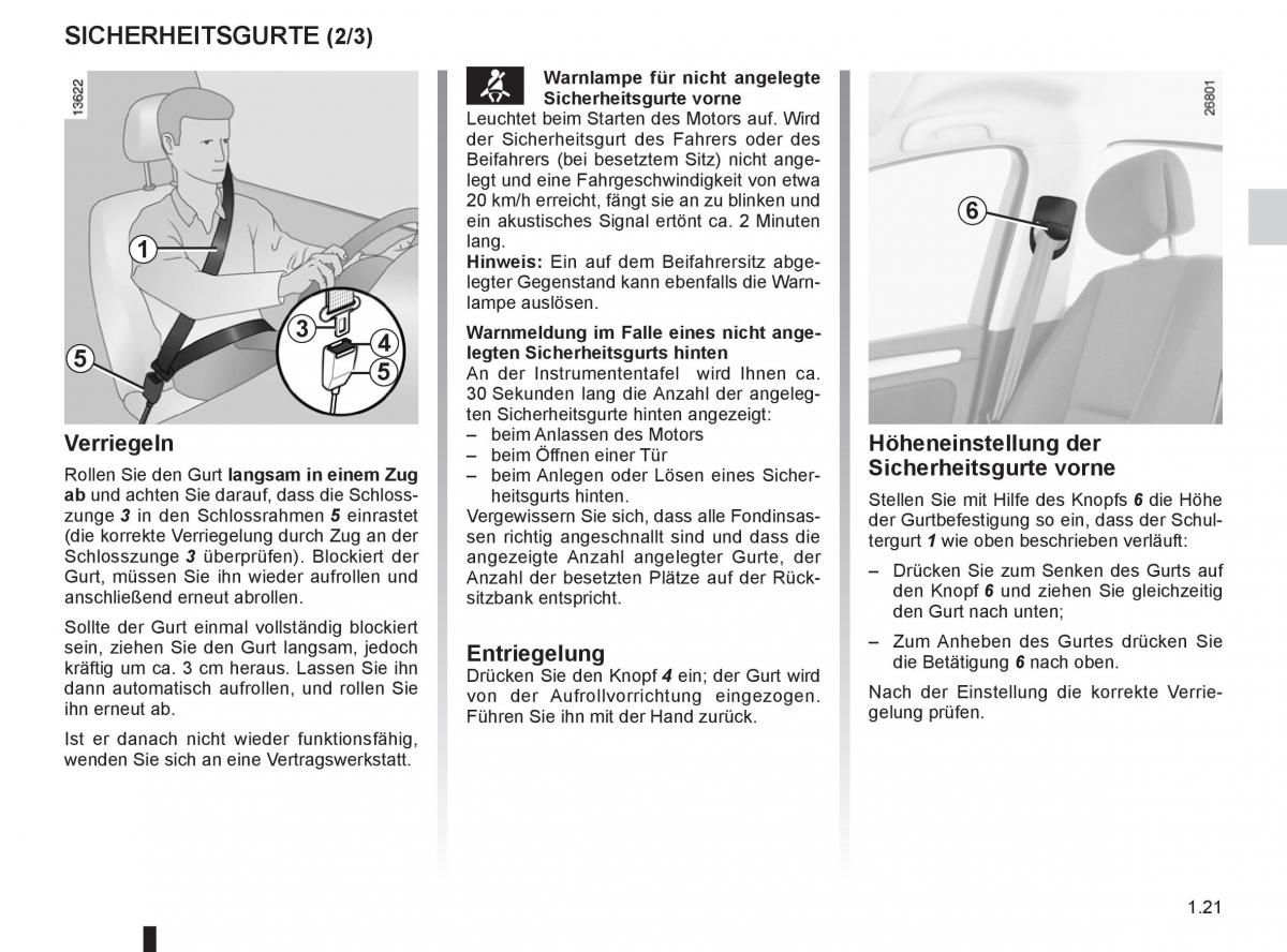 Renault Laguna III 3 Handbuch / page 27