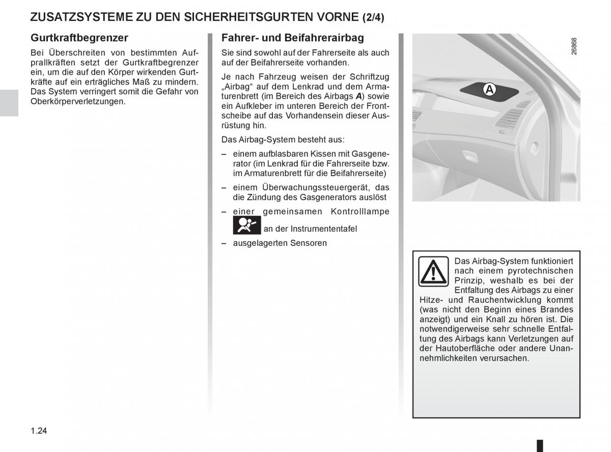 Renault Laguna III 3 Handbuch / page 30