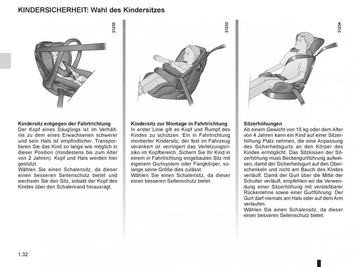 Renault Laguna III 3 Handbuch / page 38