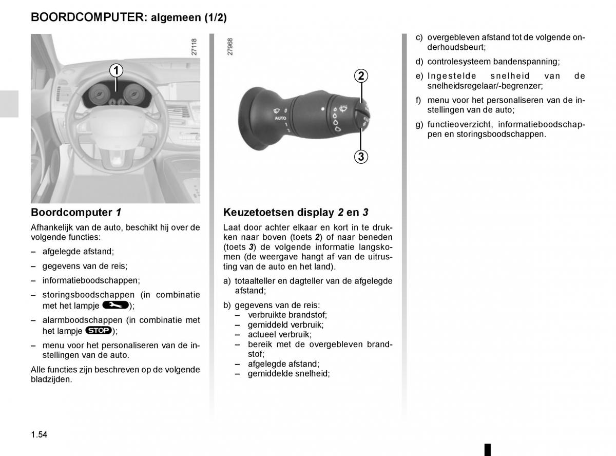 Renault Laguna III 3 handleiding / page 60