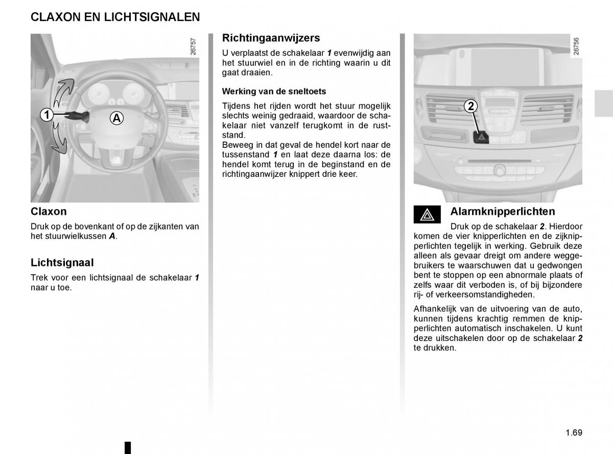 Renault Laguna III 3 handleiding / page 75