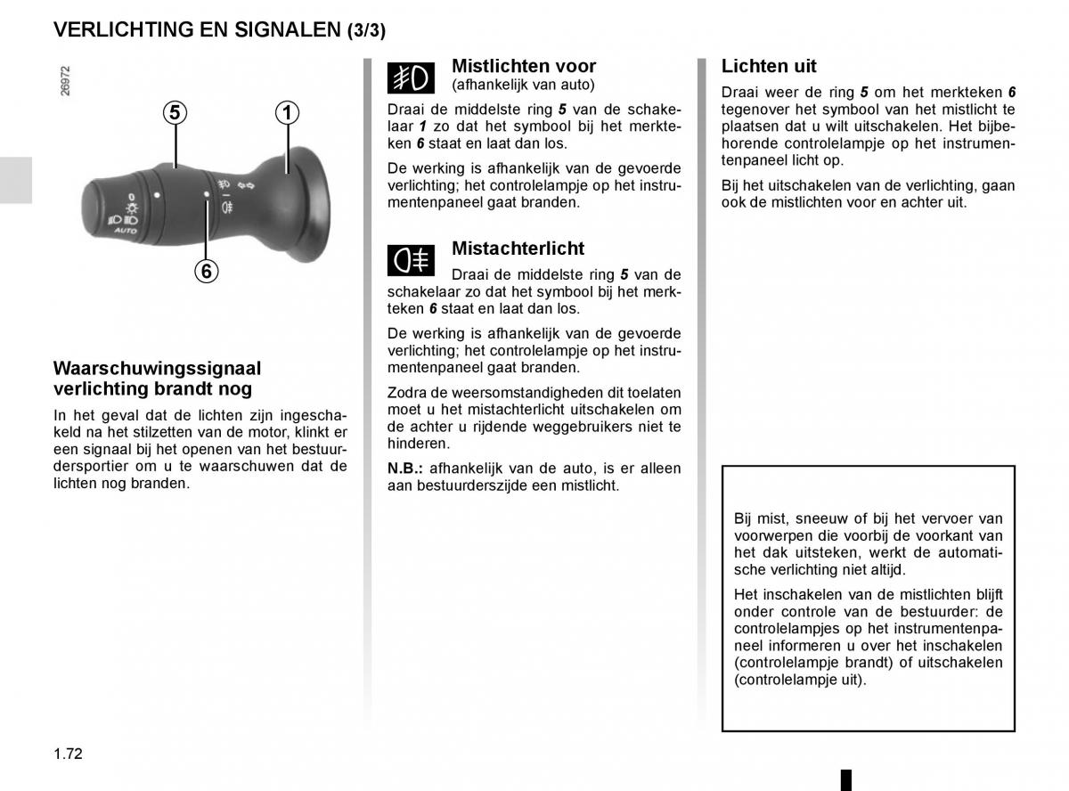 Renault Laguna III 3 handleiding / page 78