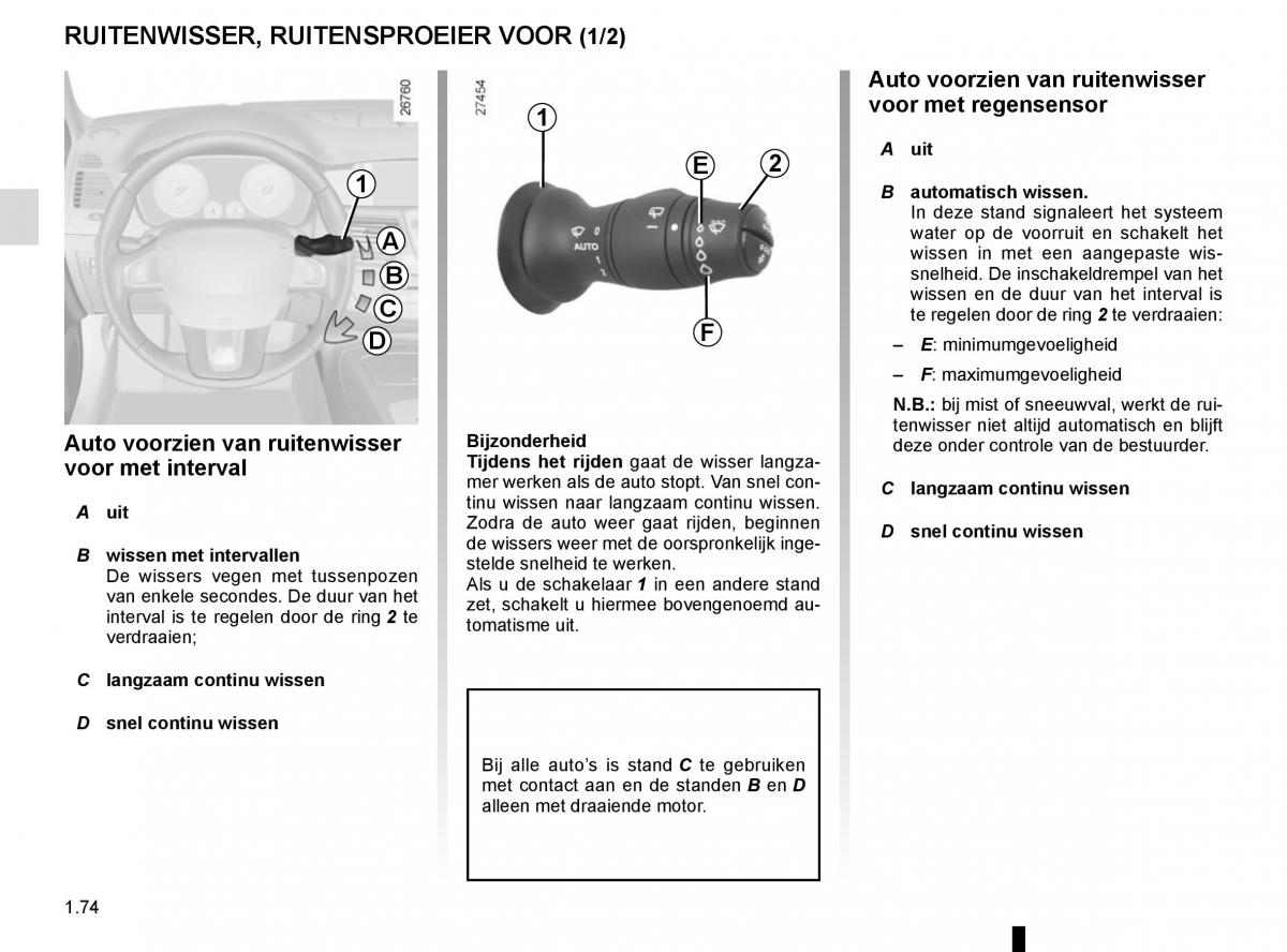 Renault Laguna III 3 handleiding / page 80