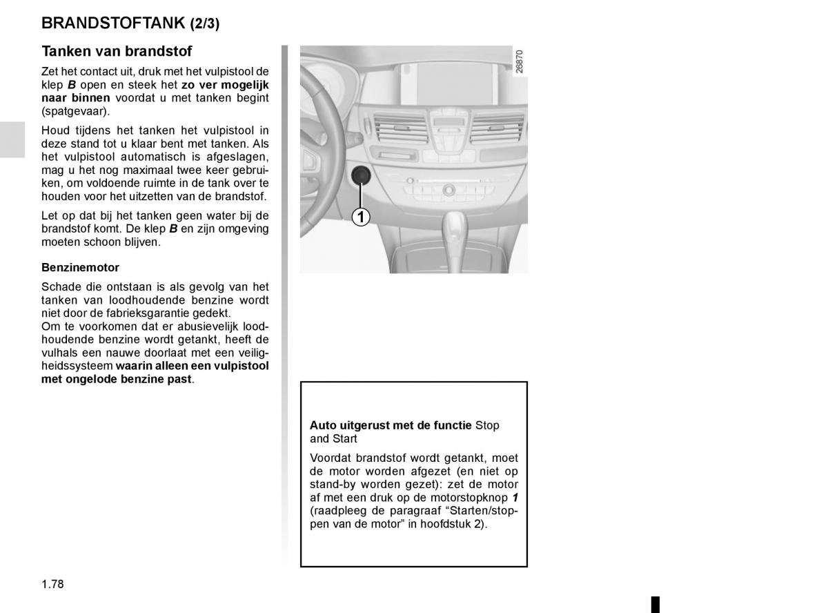 Renault Laguna III 3 handleiding / page 84