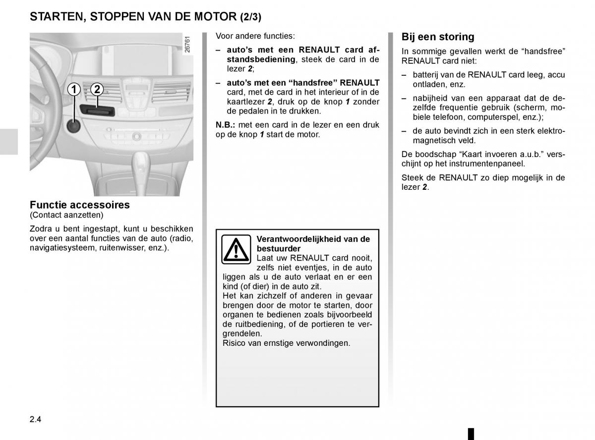 Renault Laguna III 3 handleiding / page 90