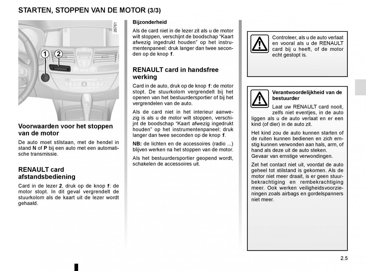 Renault Laguna III 3 handleiding / page 91