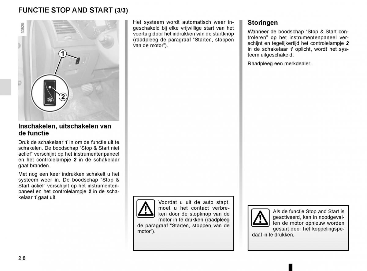 Renault Laguna III 3 handleiding / page 94