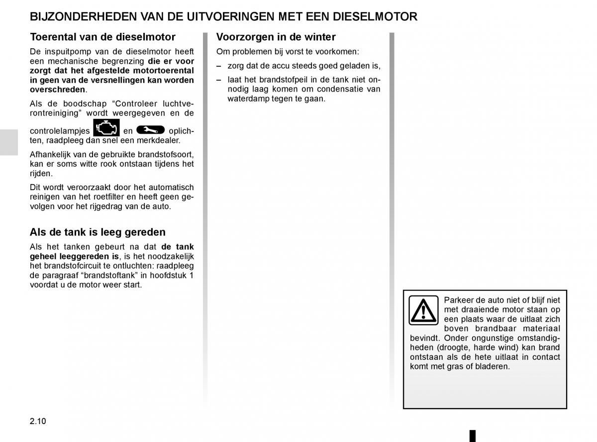 Renault Laguna III 3 handleiding / page 96