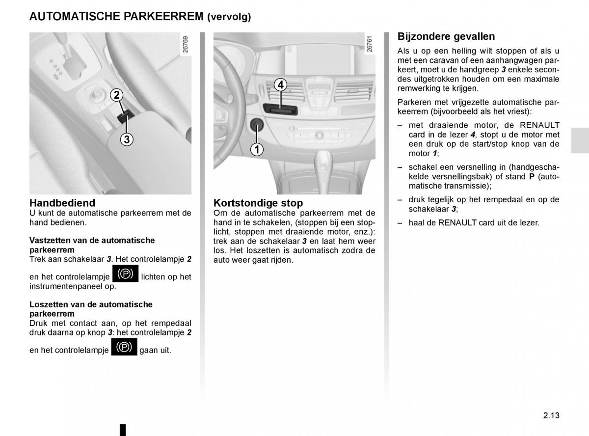 Renault Laguna III 3 handleiding / page 99