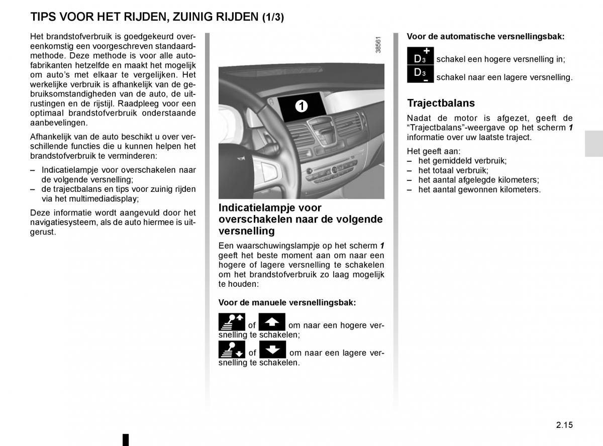 Renault Laguna III 3 handleiding / page 101