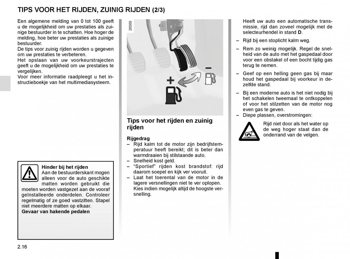 Renault Laguna III 3 handleiding / page 102