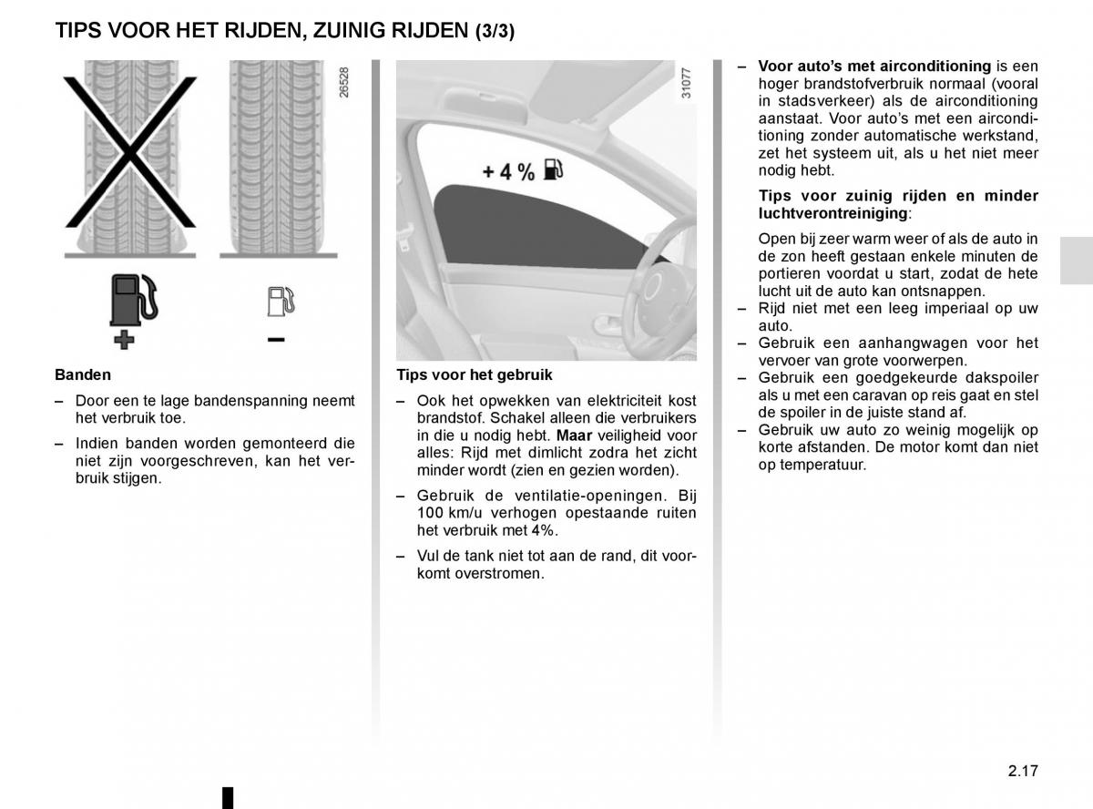 Renault Laguna III 3 handleiding / page 103