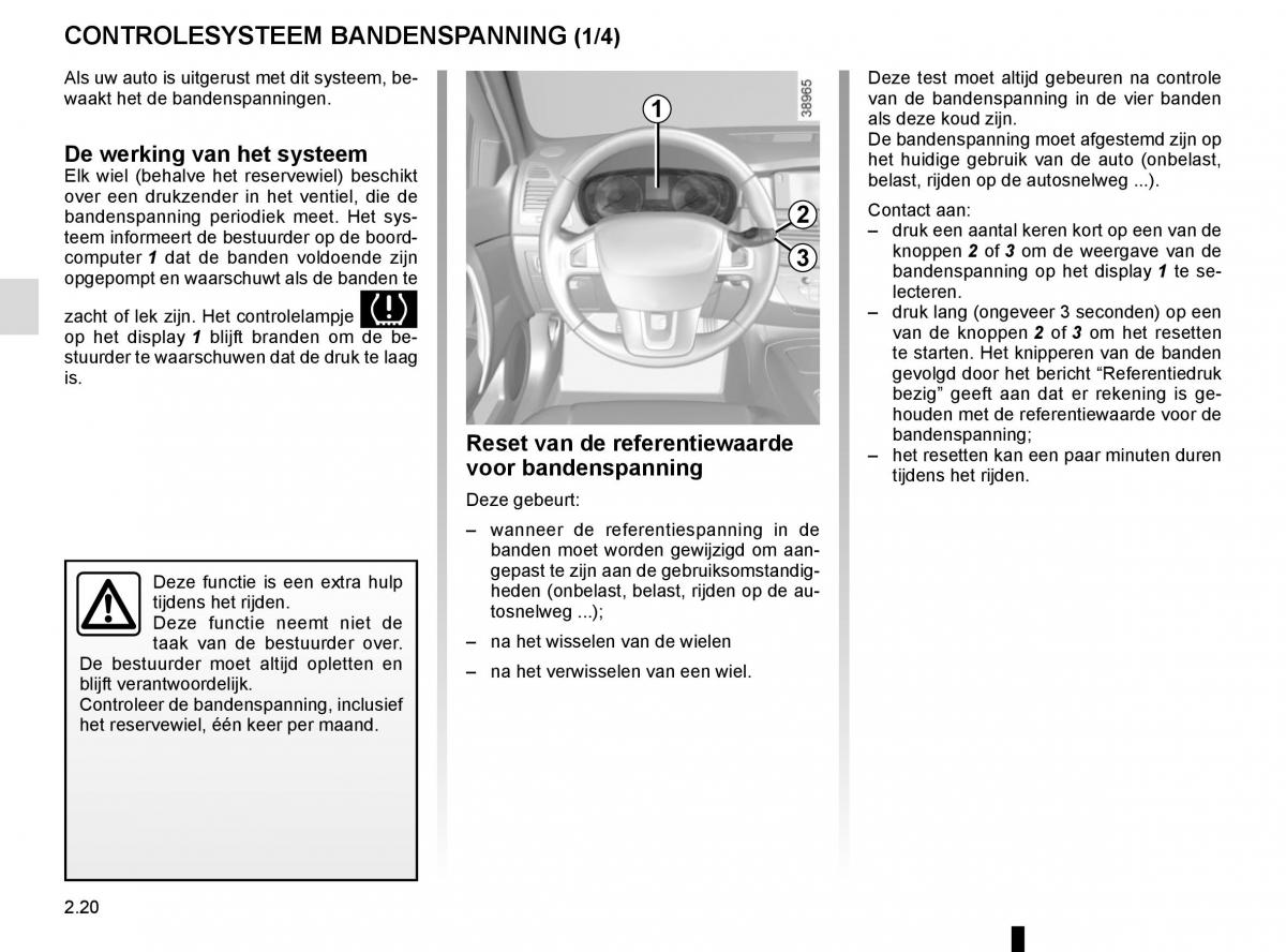 Renault Laguna III 3 handleiding / page 106