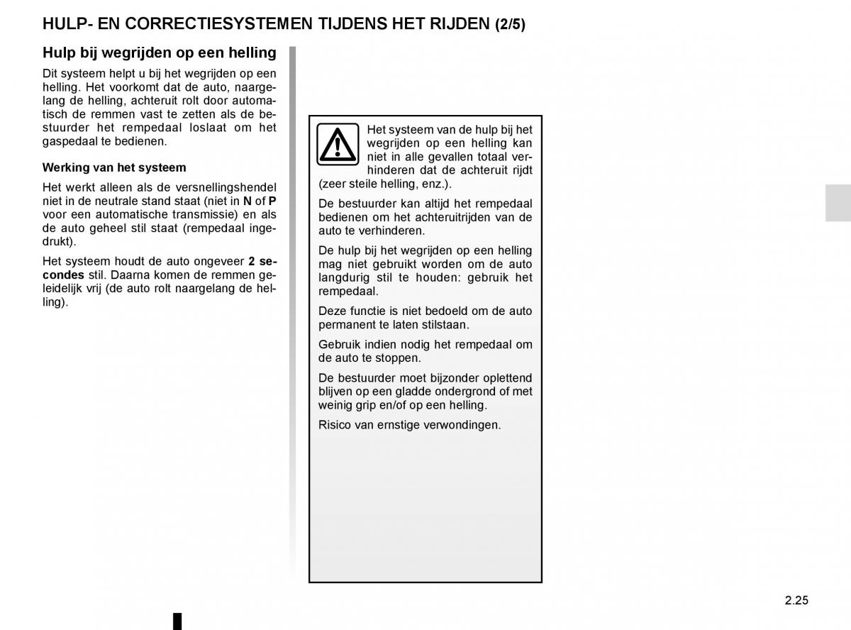 Renault Laguna III 3 handleiding / page 111