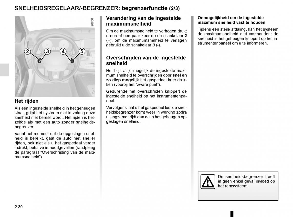 Renault Laguna III 3 handleiding / page 116